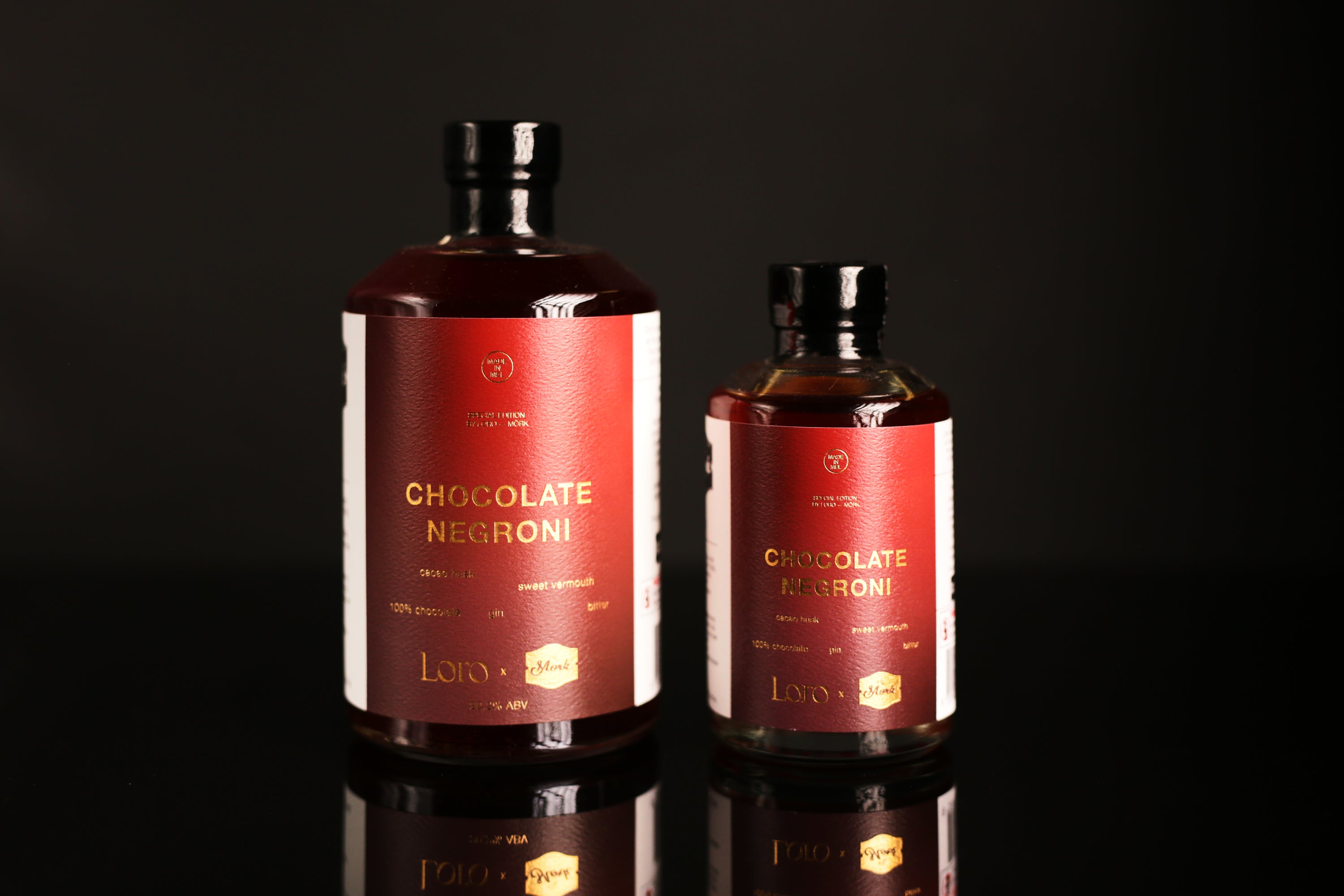 Chocolate Negroni Bottled Cocktail, Easter edition.