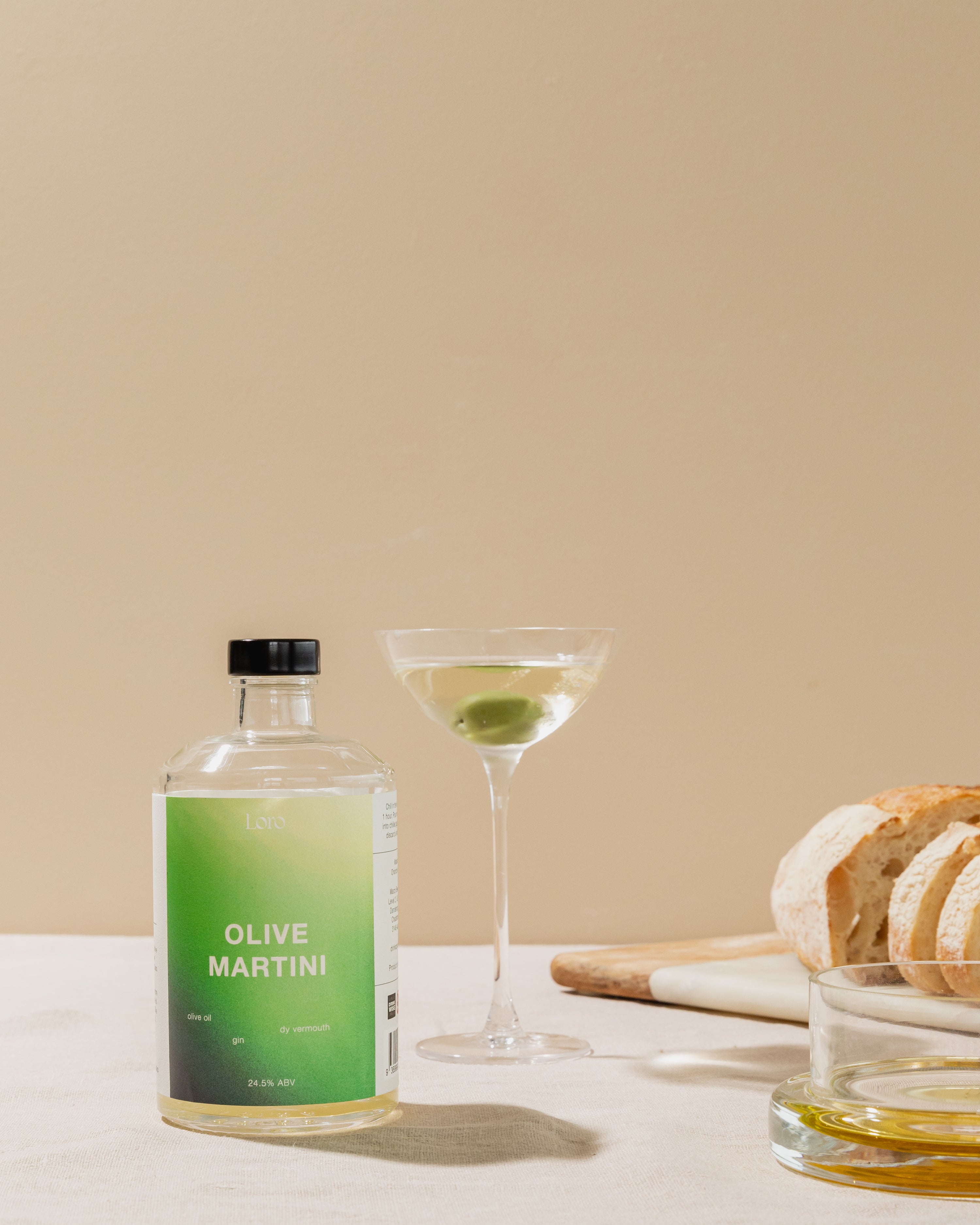 Olive Martini Bottled Cocktail | 2 x 500ml Bundle
