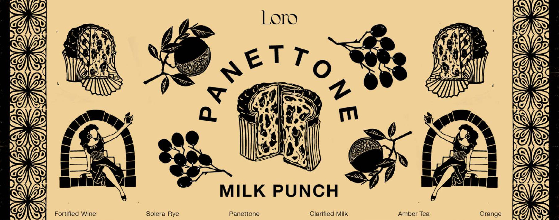 Panettone Milk Punch