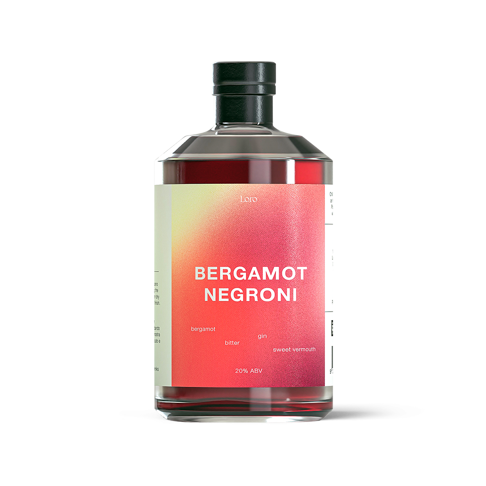 Loro Bottled Cocktails - Bergamot Negroni | 200ml & 500ml